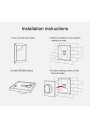 MiBoxer K1-B – LED wall panel 2.4 GHz RF