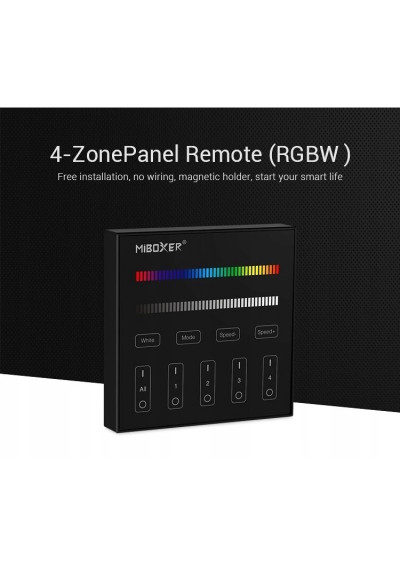 MiBoxer B3-B – panel sterowania LED RGBW RF 2,4 GHz