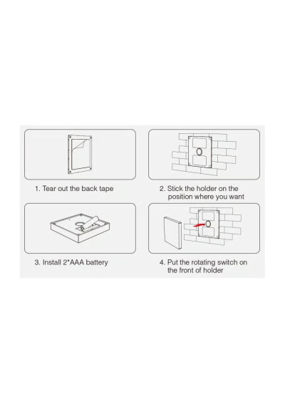 MiBoxer B2-W – LED wall panel 2.4 GHz RF