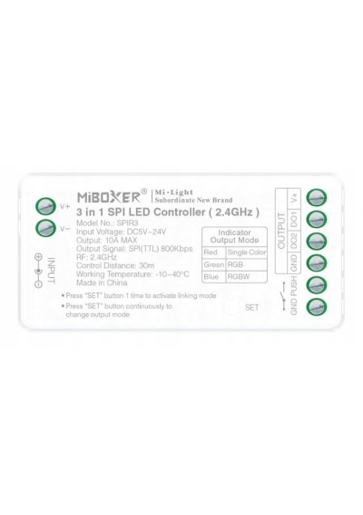 MiBoxer SPIR3 – 3 in 1 LED controller 2.4 GHz RF