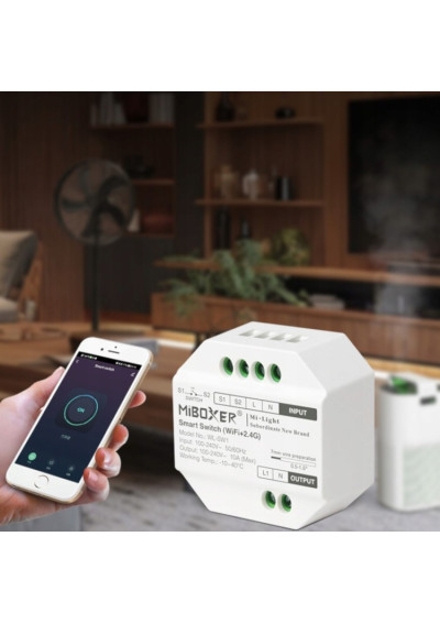 MiBoxer WL-SW1 – Wi-Fi and 2.4 GHz RF load switch