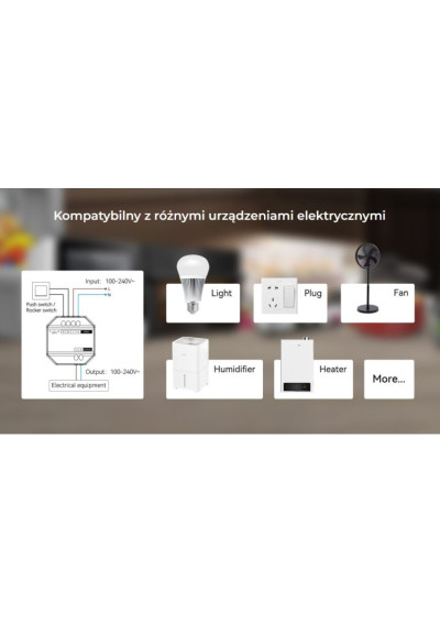 MiBoxer WL-SW1 – Wi-Fi and 2.4 GHz RF load switch