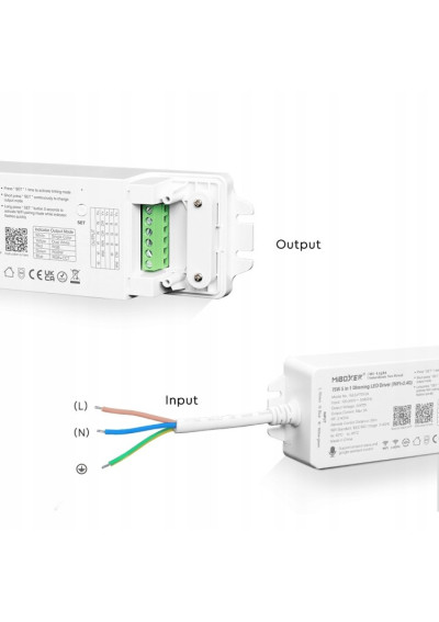 MiBoxer WL5-P75V24 – 5 in 1 dimming LED power supply Wi-Fi and 2.4 GHz RF