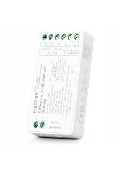 MiBoxer LC2-RF – 2 in 1 LED controller 2.4 GHz RF