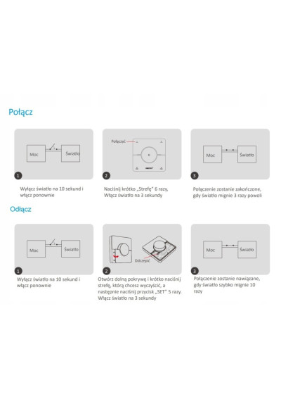 MiBoxer K0s-B – CCT LED wall panel 2.4 GHz RF
