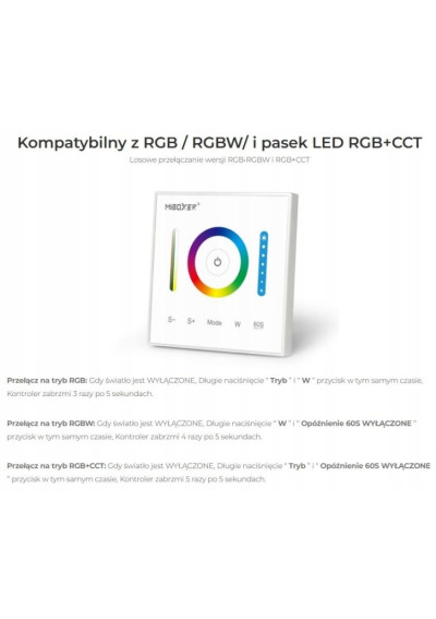 MiBoxer P3 – 3 in 1 LED controller 2.4 GHz RF