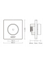MiBoxer TRI-K1WR – TRIAC dimmer Wi-Fi and 2.4 GHz RF