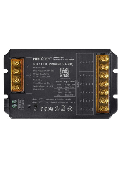 MiBoxer HR5 – 5 in 1 LED controller 2.4 GHz RF