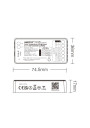 MiBoxer SR2-2 – 3 in 1 LED controller 2.4 GHz RF