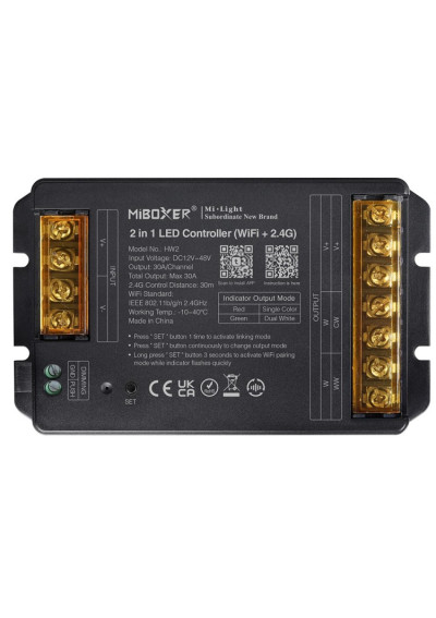 MiBoxer HW2 – 2 in 1 LED controller Wi-Fi and 2.4 GHz RF