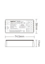MiBoxer LC2-WR – 2 in 1 LED controller Wi-Fi and 2.4 GHz RF