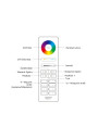 MiBoxer C8 – RGB+CCT LED remote 2.4 GHz RF
