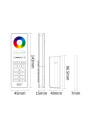 MiBoxer C8 – RGB+CCT LED remote 2.4 GHz RF