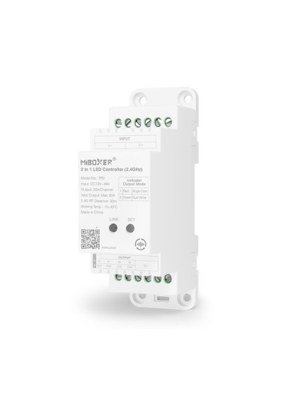 MiBoxer TR2 – 2 in 1 LED controller 2.4 GHz RF