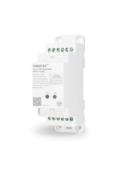 MiBoxer TW2 – 2 in 1 LED controller Wi-Fi and 2.4 GHz RF