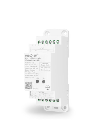 MiBoxer TZ2 – 2 in 1 LED controller Zigbee 3.0