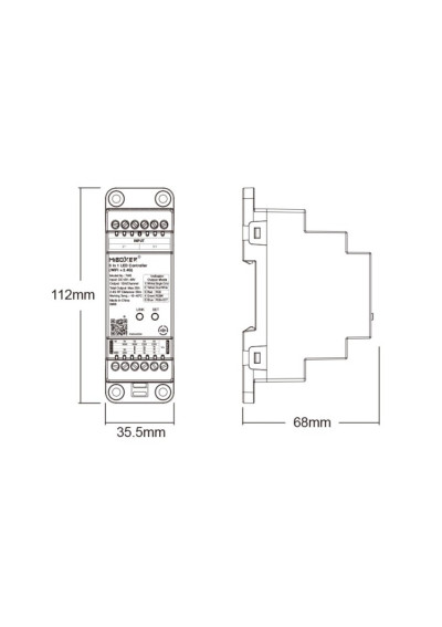 MiBoxer TW5 – 5 in 1 LED controller Wi-Fi and 2.4 GHz RF