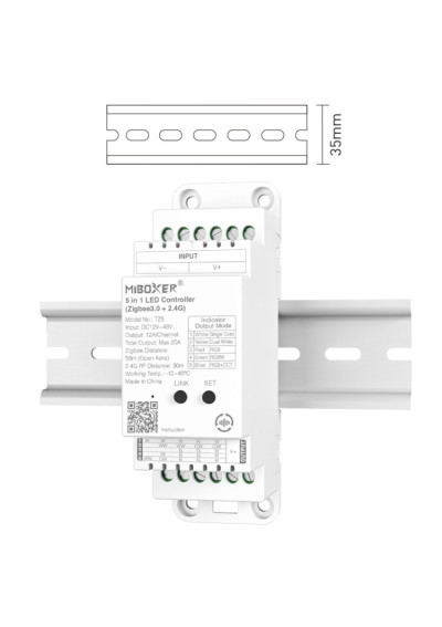 MiBoxer TZ5 – 5 in 1 LED controller Zigbee 3.0