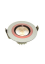 Auralis LED COB 7W+3W – luminaire with illuminated red ring