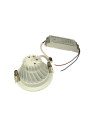 Auralis LED COB 7W+3W – tył z radiatorem i zewnętrznym zasilaczem