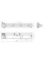 Dimensional drawing LC 40W 500-1050mA 42V bDW NF T-B EXC3