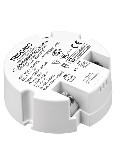 Zasilacz LED Tridonic LC 36W 850-900mA 40V flexC R ADV2