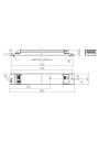 Dimensional drawing LC 35W 48V one4all NF h16 EXC