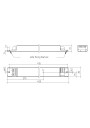 Dimensional drawing LC 100W 48V one4all NF lp EXC