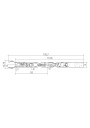 Dimensional drawing DC 48V MICRO 14W 50-700mA 42V flexC NF T