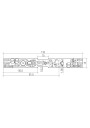 Dimensional drawing DC 48V MULTI 30W 50-1050mA 42V DA NF T