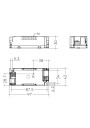 Rysunek wymiarowy LC 44W 1050mA 42V fixC SC ADV2