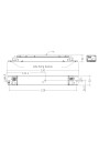 Rysunek wymiarowy LC 35W 200-350mA 121V stepDIM lp SNC