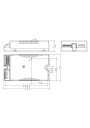 Dimensional drawing LCO 60W 200-1050mA 100V o4a NF C EXC3