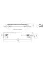 Rysunek wymiarowy LC 40W 200-350mA 133V flexCC lp SNC4 CCT