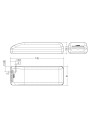 Dimensional drawing LCBU 25W 12V BASIC phase-cut SR