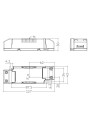 Rysunek wymiarowy LC 30W 350mA 86V fixC SR SNC2