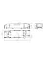Rysunek wymiarowy LC 17W 250-400mA 42V flexC SR SNC4