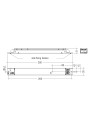 Rysunek wymiarowy LC 53W 250-350mA flexC lp ADV