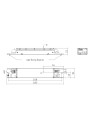 Rysunek wymiarowy LC 35W 200-350mA 121V flexC lp SNC4