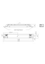 Rysunek wymiarowy LC 50W 200-350mA 170V flexC lp SNC4