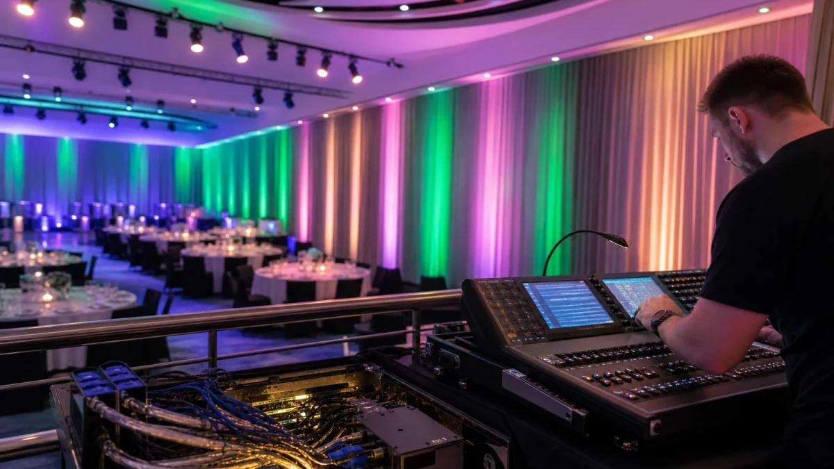 DMX512 – co to jest, jak działa i gdzie stosuje się taśmy DMX
